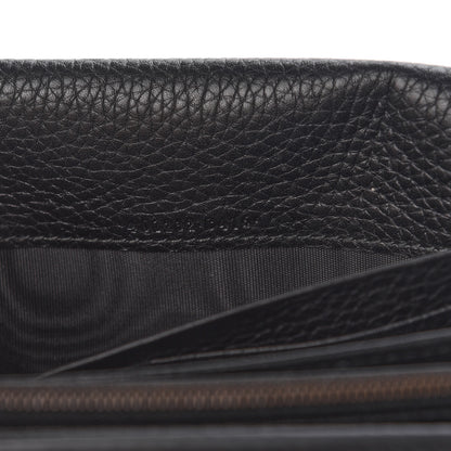 Gucci Calfskin GG Marmont Chain Wallet Black 10 of 14