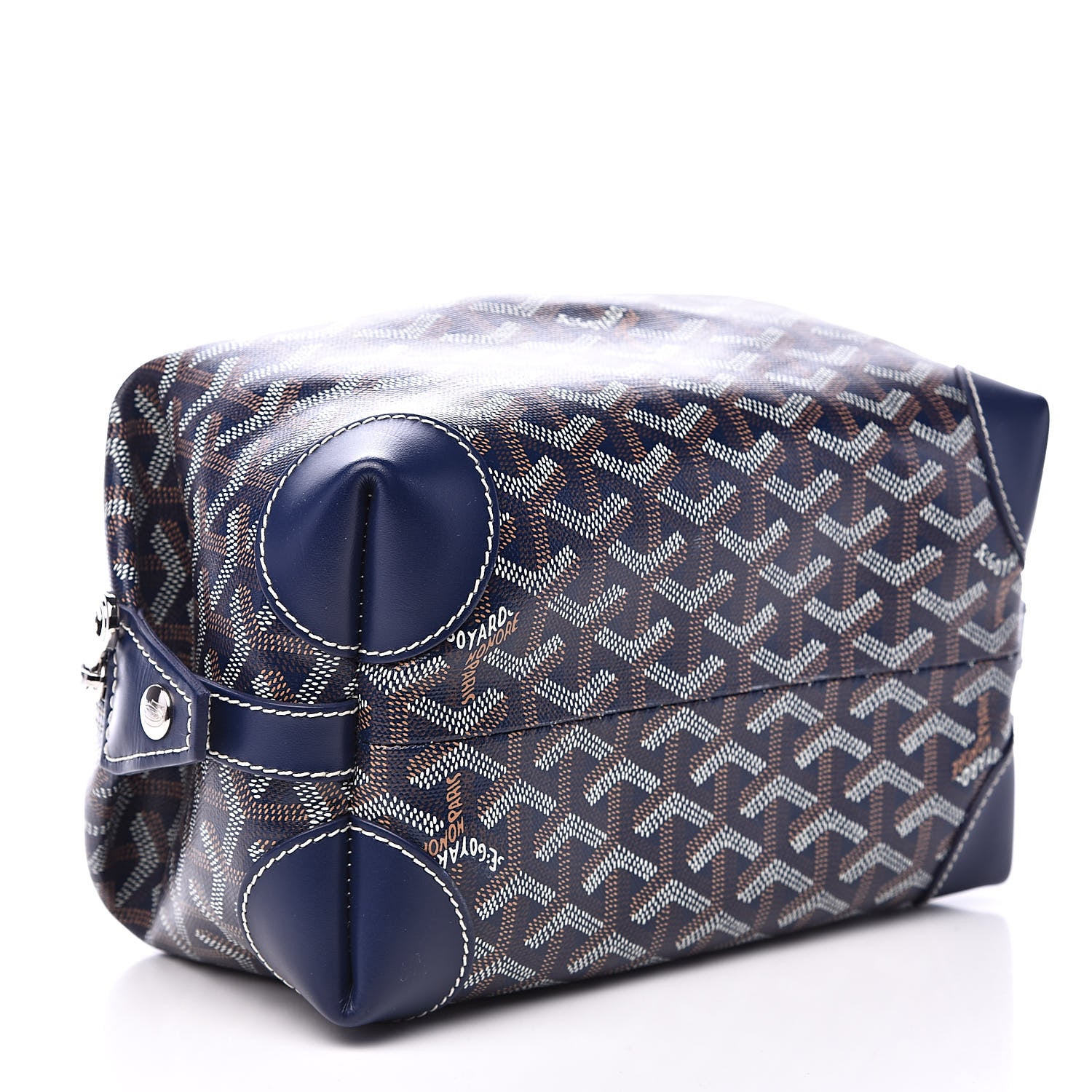 Goyard Goyardine Boeing 25 Trousse de Toilette Navy 4 of 9