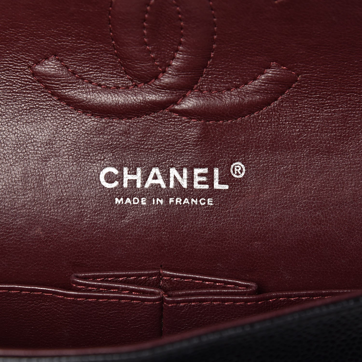 Chanel Caviar Quilted Medium Double Flap Black 6 of 12