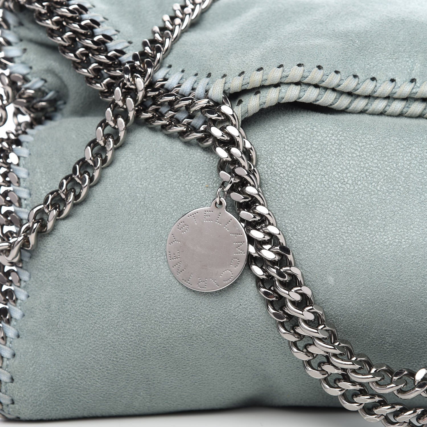 Stella McCartney Shaggy Deer Falabella Fold Over Tote Mist 9 of 9