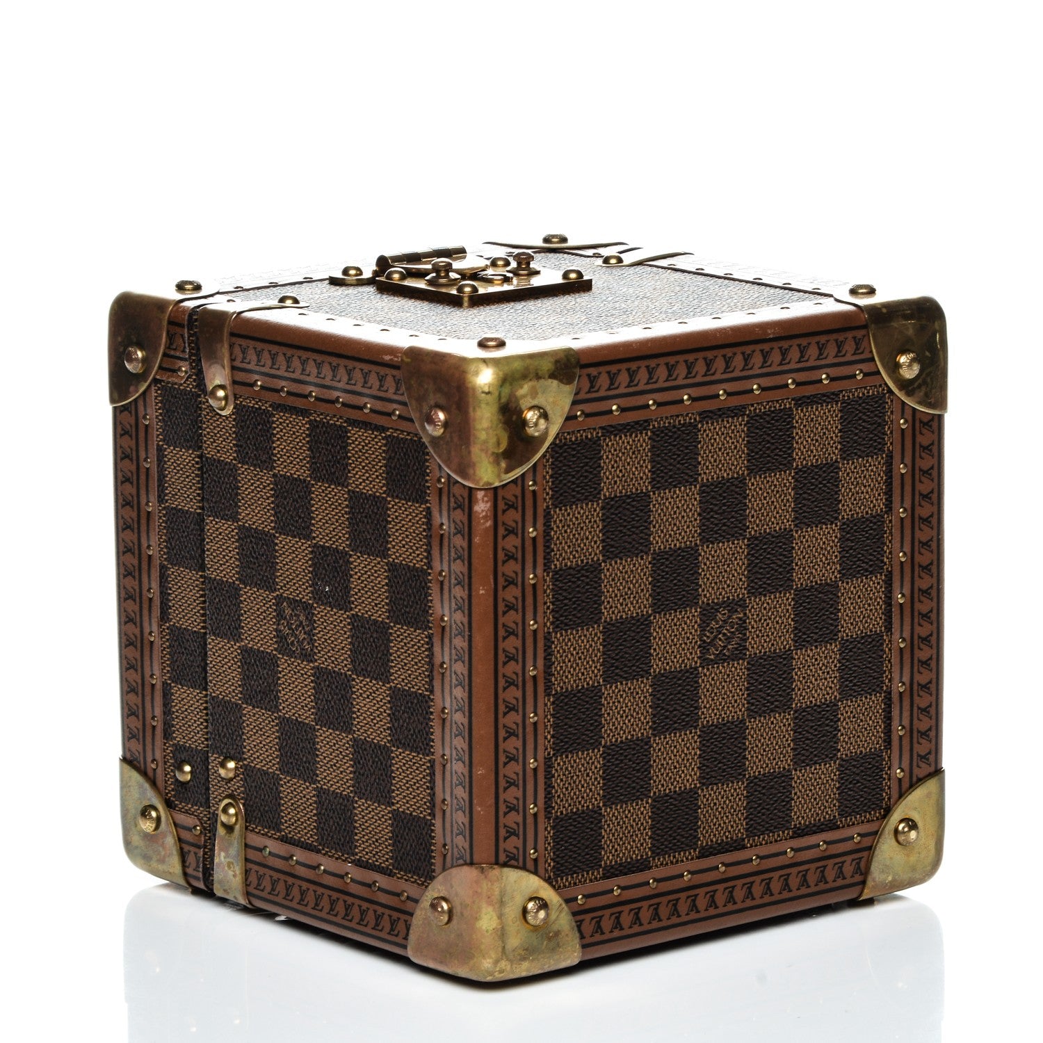 Louis Vuitton Damier Ebene Coffret Merveilles GM Jewelry Case 4 of 9
