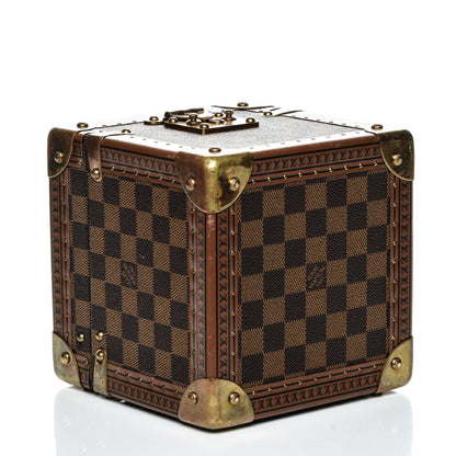 Louis Vuitton Damier Ebene Coffret Merveilles GM Jewelry Case 4 of 9