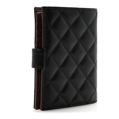 Chanel Caviar Quilted Passport Holder Black 3 of 8