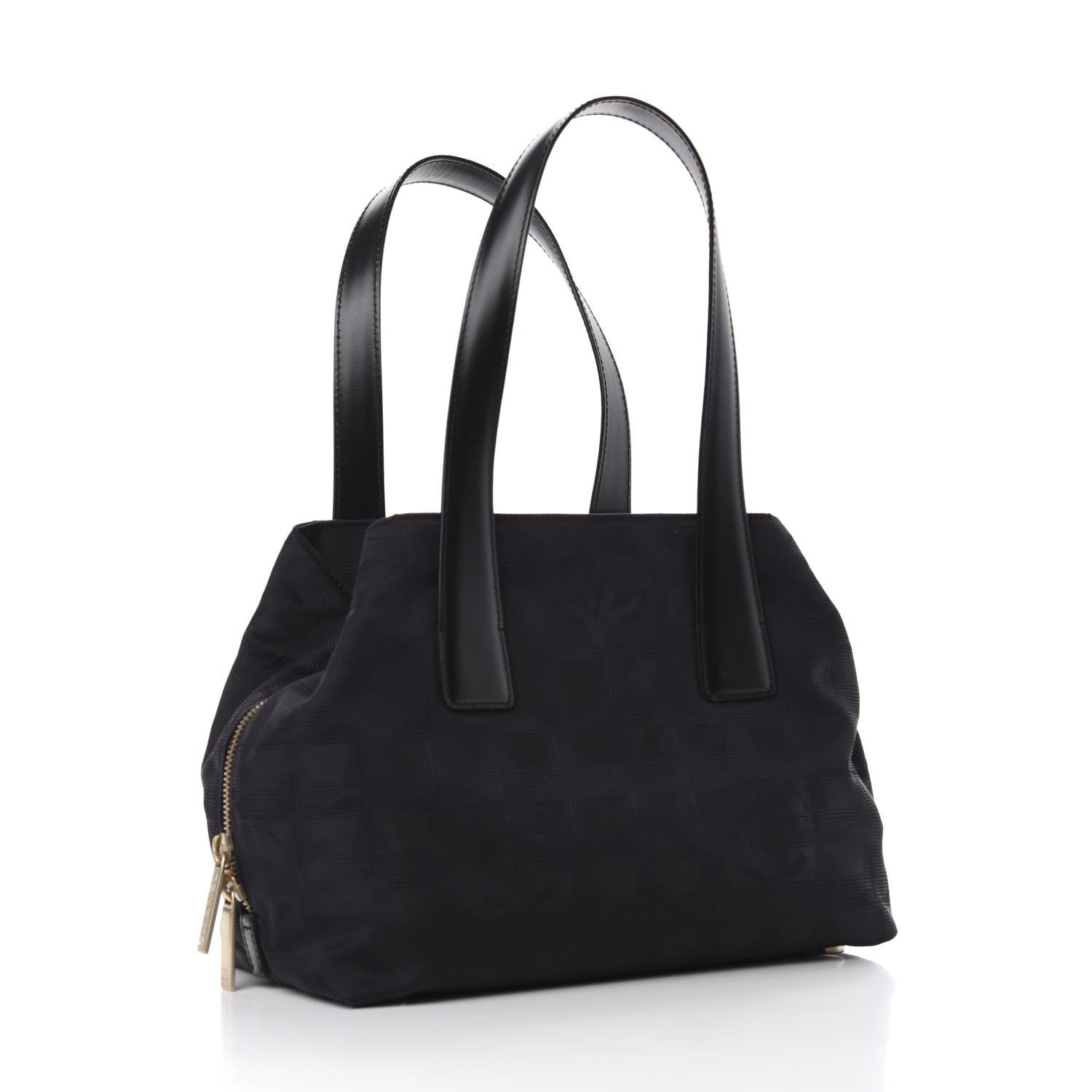 Chanel Nylon Travel Tote Black 3 of 10