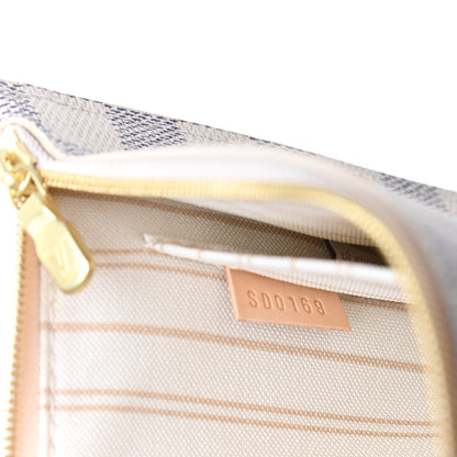 Louis Vuitton Damier Azur Neverfull MM GM Pochette 7 of 7