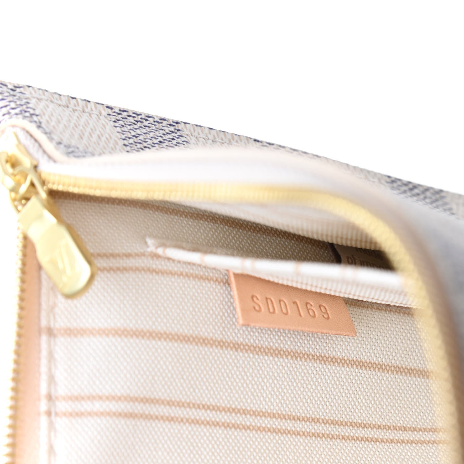 Louis Vuitton Damier Azur Neverfull MM GM Pochette 7 of 7