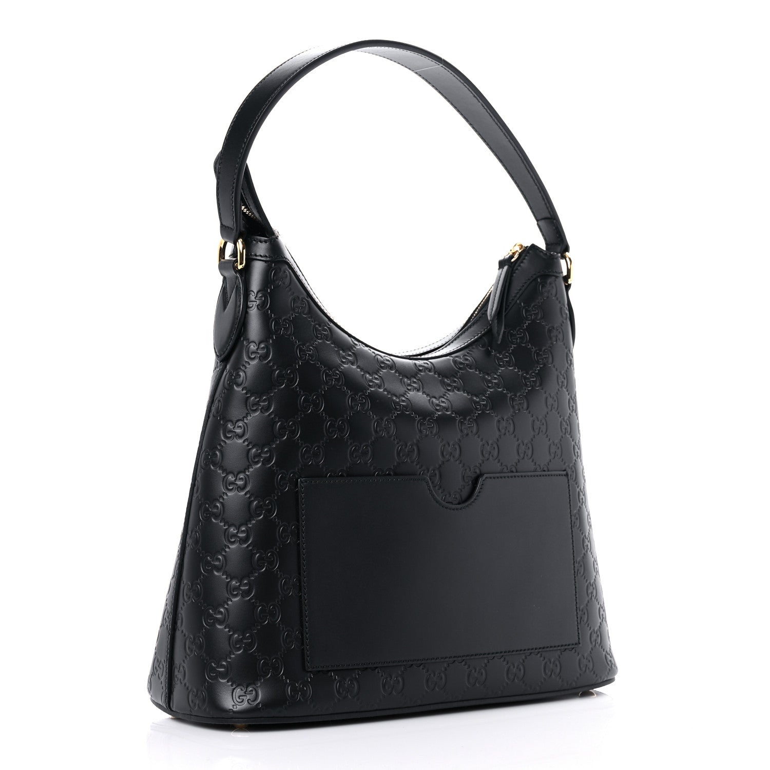 Gucci Guccissima Linea A Hobo Black 3 of 10