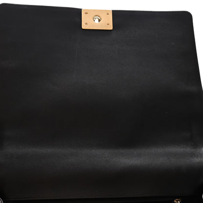 Chanel Calfskin Quilted Large Boy Flap Black 7 of 13