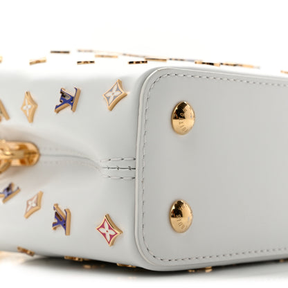 Louis Vuitton LV X TM Cowhide Mini Capucines East West Multicolor 8 of 10