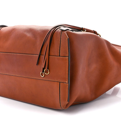 Chloe Smooth Calfskin Medium Milo Shopping Tote Caramel 11 of 13