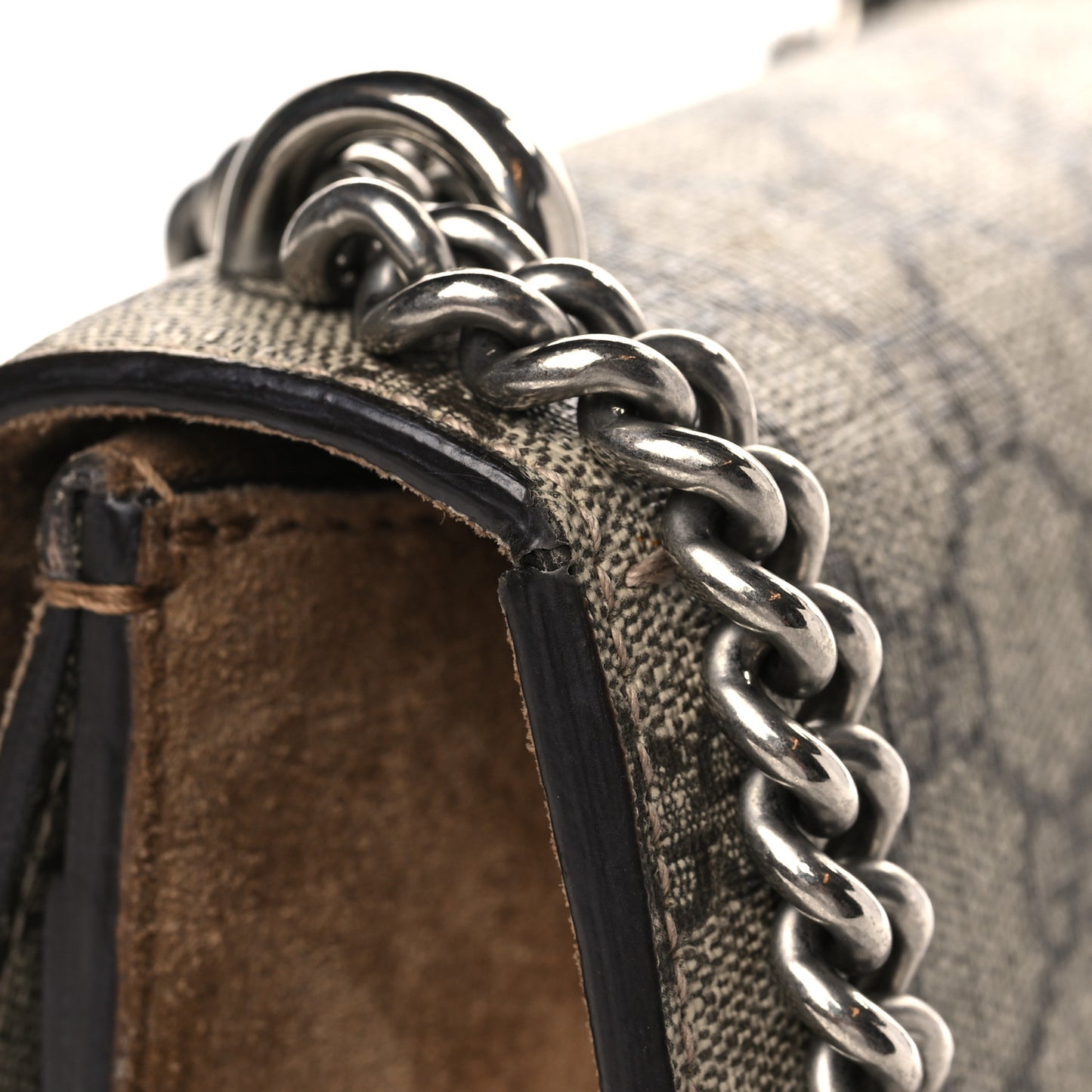 GG Supreme Monogram Mini Dionysus Shoulder Bag Taupe