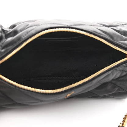 Saint Laurent Lambskin Monogram Small Sade Tube Bag Black 5 of 10