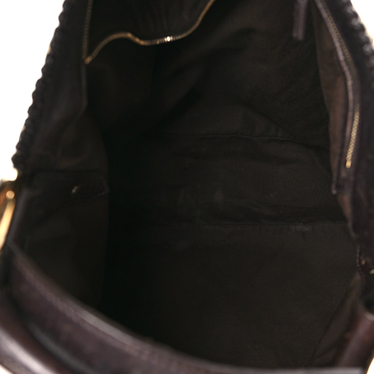 Gucci Monogram Large Horsebit Chain Hobo Dark Brown 5 of 10
