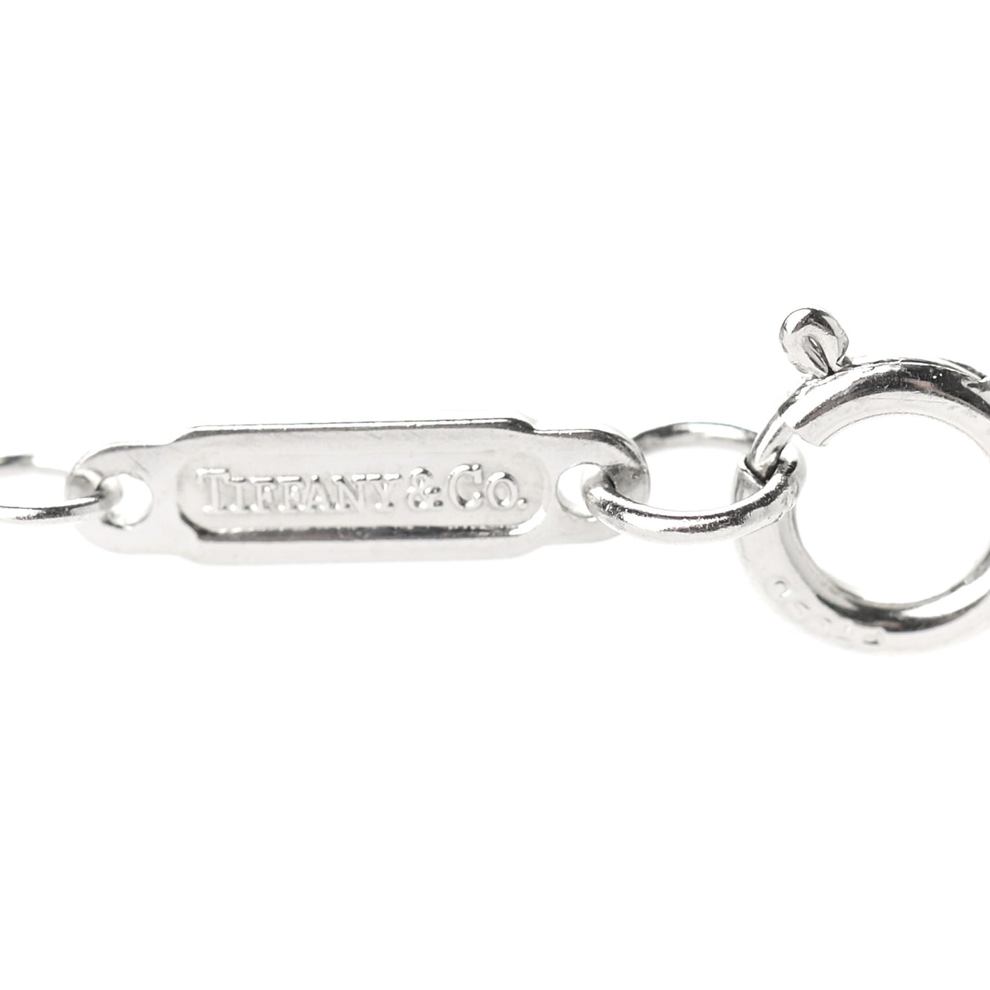 Platinum Diamond Small Heart Pendant Necklace