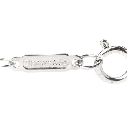 Tiffany Platinum Diamond Small Heart Pendant Necklace 5 of 6