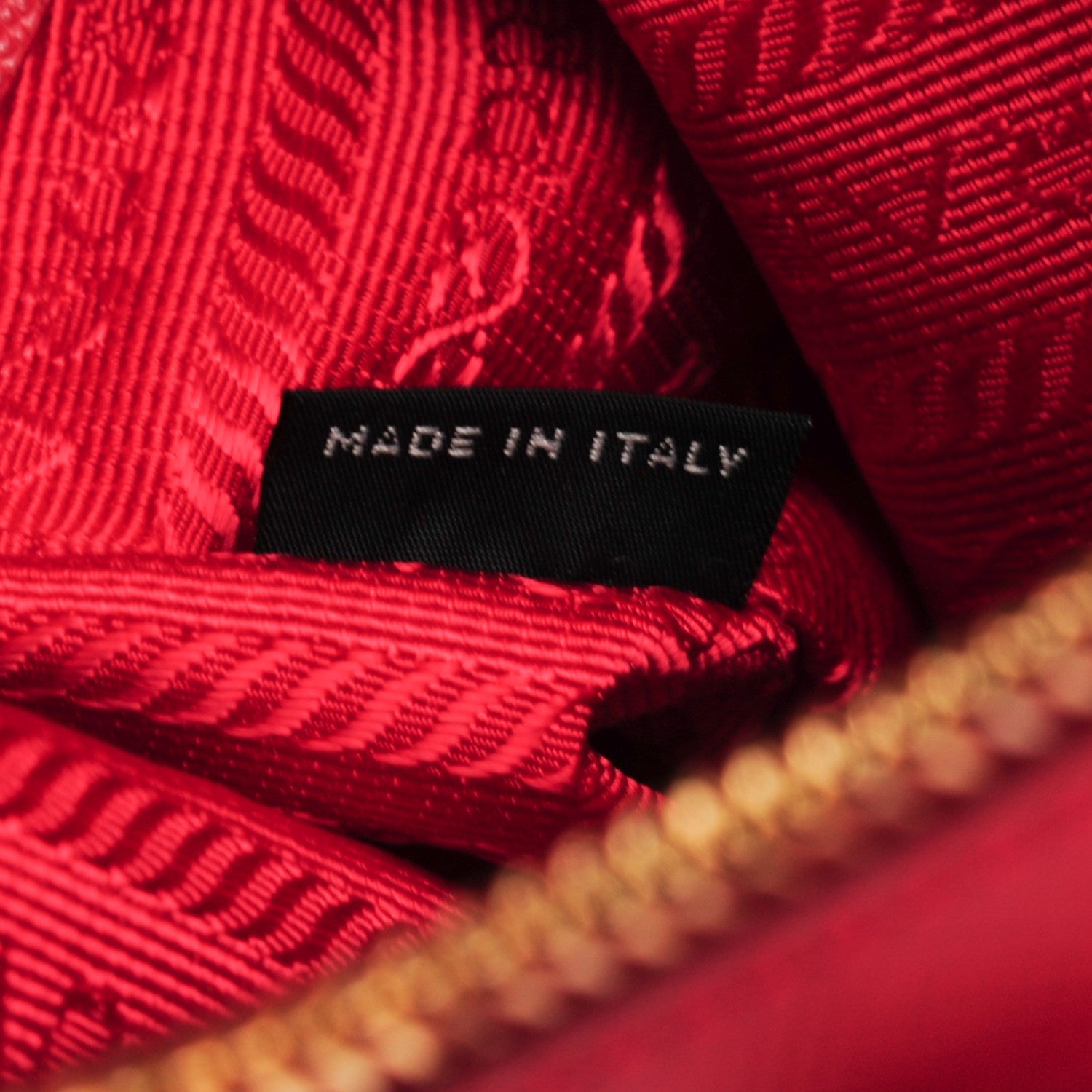 Prada Saffiano Small Galleria Double Zip Tote Fuoco 7 of 9