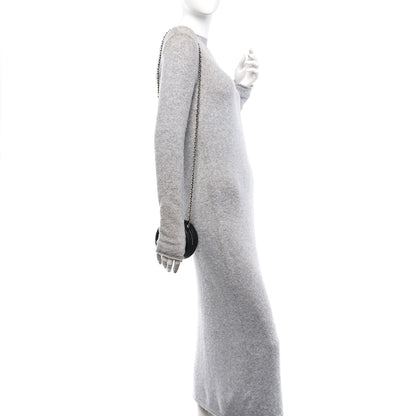 Chanel Lambskin Quilted Round Clutch With Chain Black 2 of 10