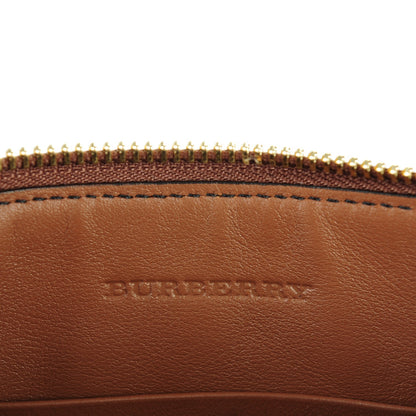 Burberry House Check Derby Peyton Crossbody Clutch Bag Tan 6 of 8