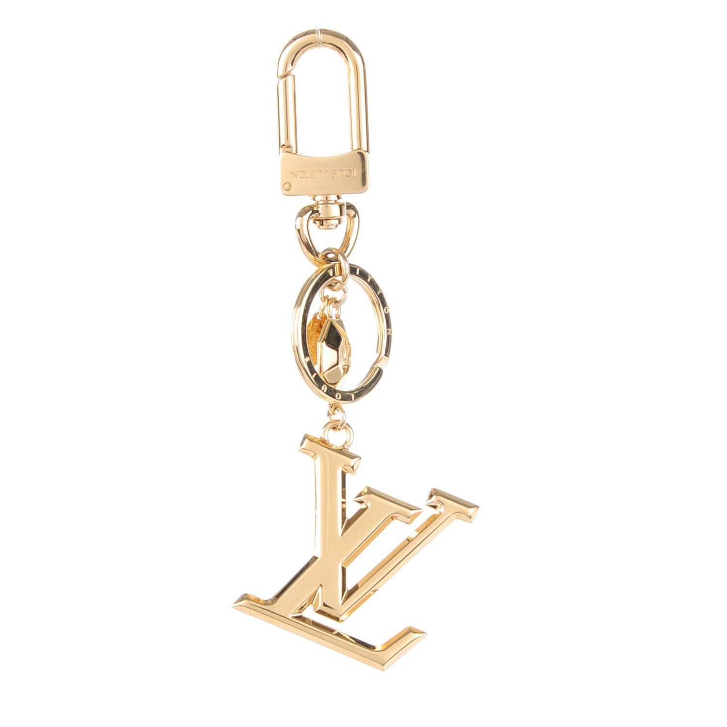 Louis Vuitton LV Facettes Key Holder Gold 1 of 6