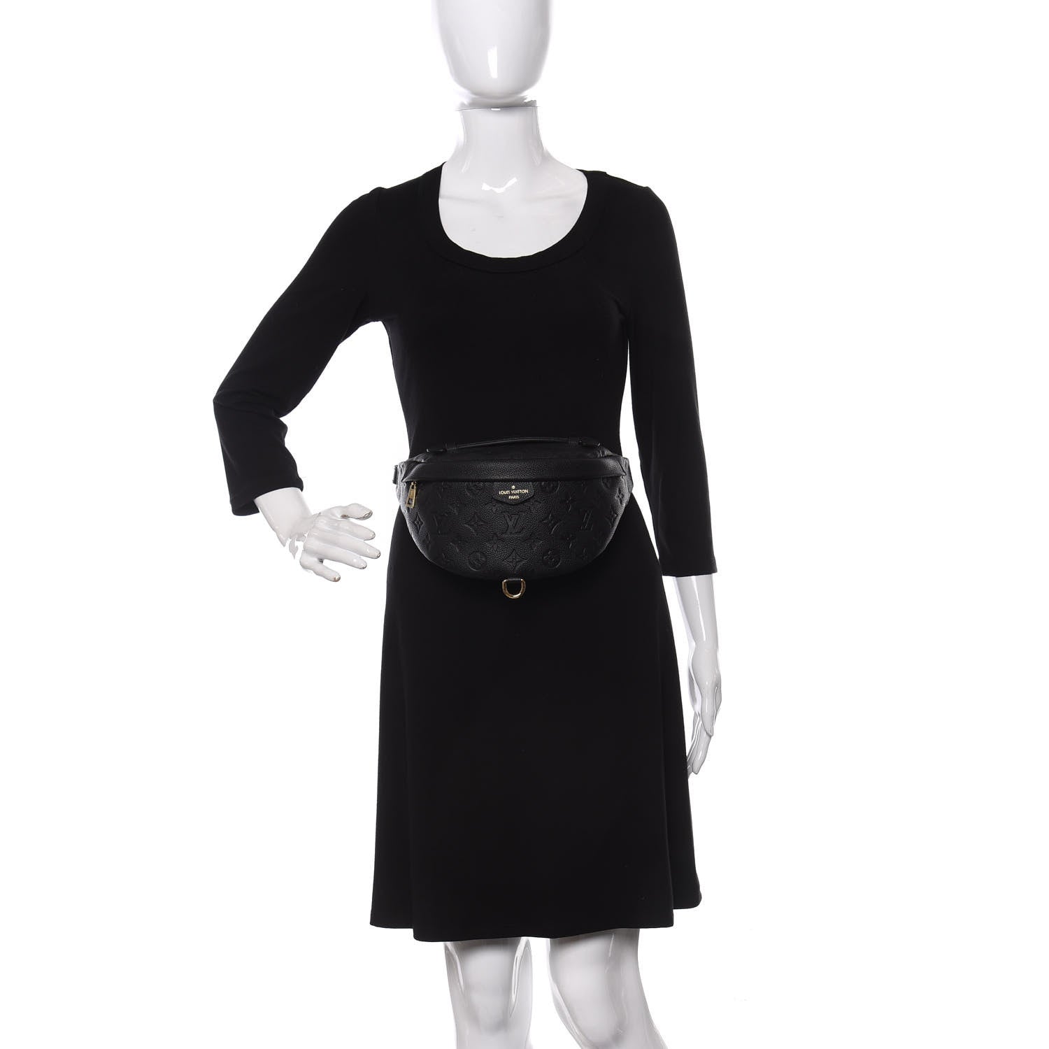 Louis Vuitton Empreinte BumBag Black 2 of 12
