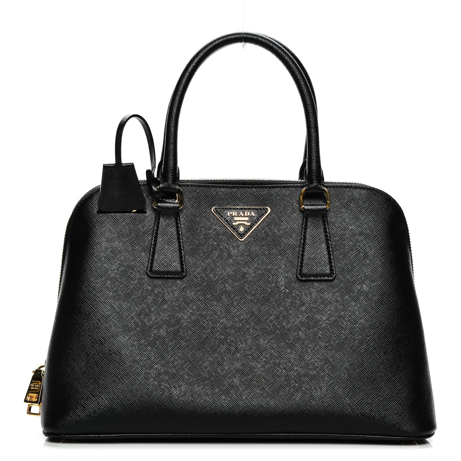 Prada Saffiano Lux Medium Promenade Tote Black 1 of 10