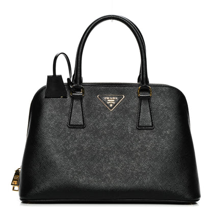 Prada Saffiano Lux Medium Promenade Tote Black 1 of 10
