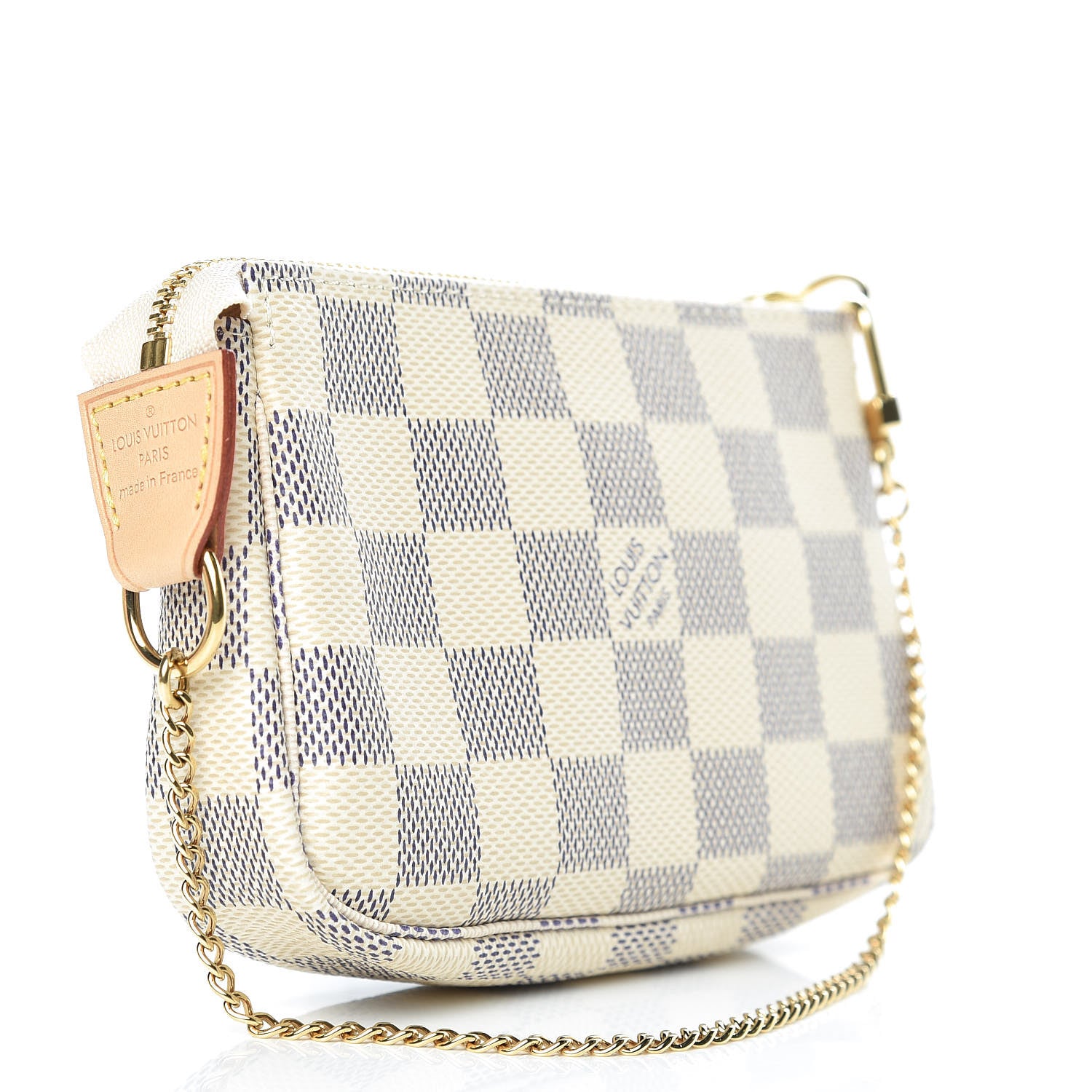 Louis Vuitton Damier Azur Mini Pochette Accessories 3 of 10