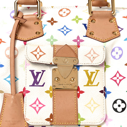 Louis Vuitton Monogram Multicolor Speedy 30 White 7 of 9