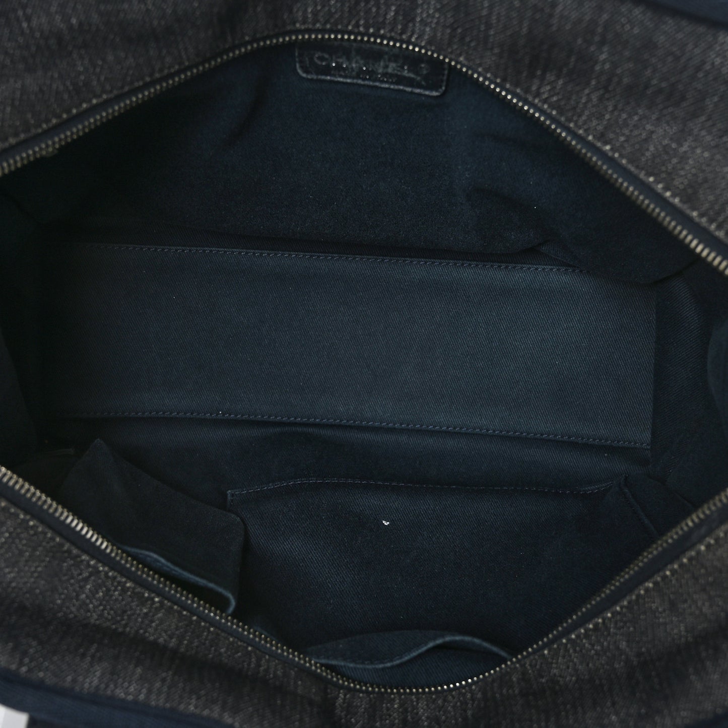 Denim Deauville Bowling Bag Dark Blue