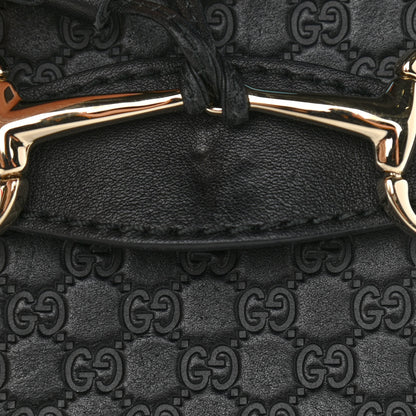 Gucci Microguccissima Mini Emily Shoulder Bag Black 12 of 12