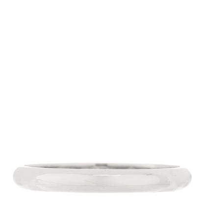 Cartier Platinum Diamond 2.6mm 1895 Wedding Band Ring 54 6.75 3 of 4