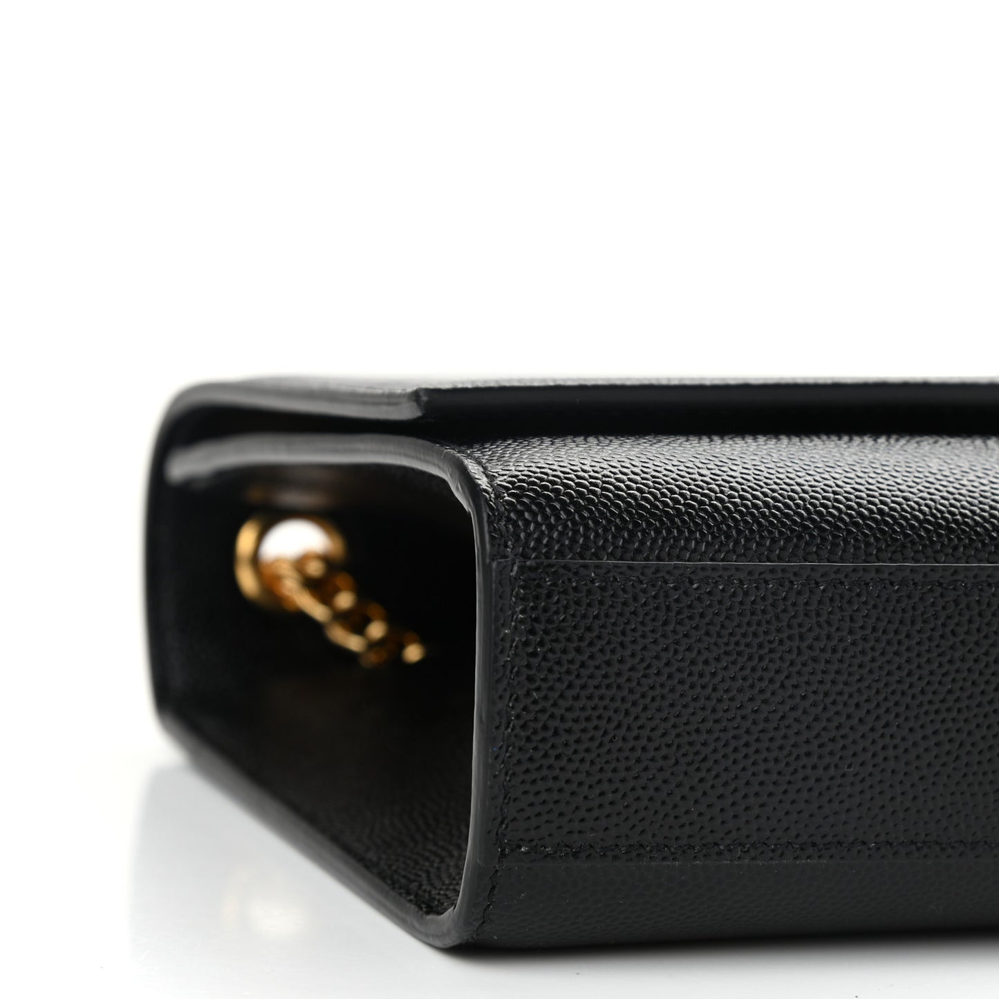 Grain De Poudre Medium Classic Monogram Kate Satchel Black