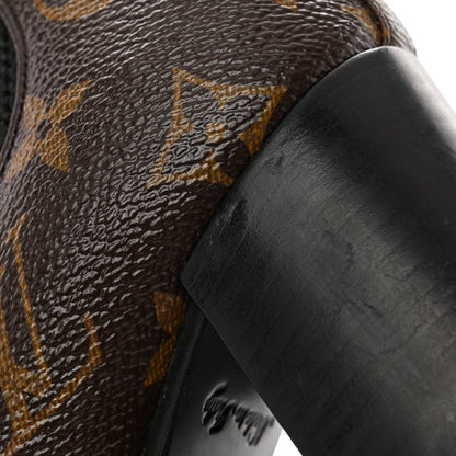 Louis Vuitton Patent Monogram Star Trail Chelsea Ankle Boots 37 10 of 19