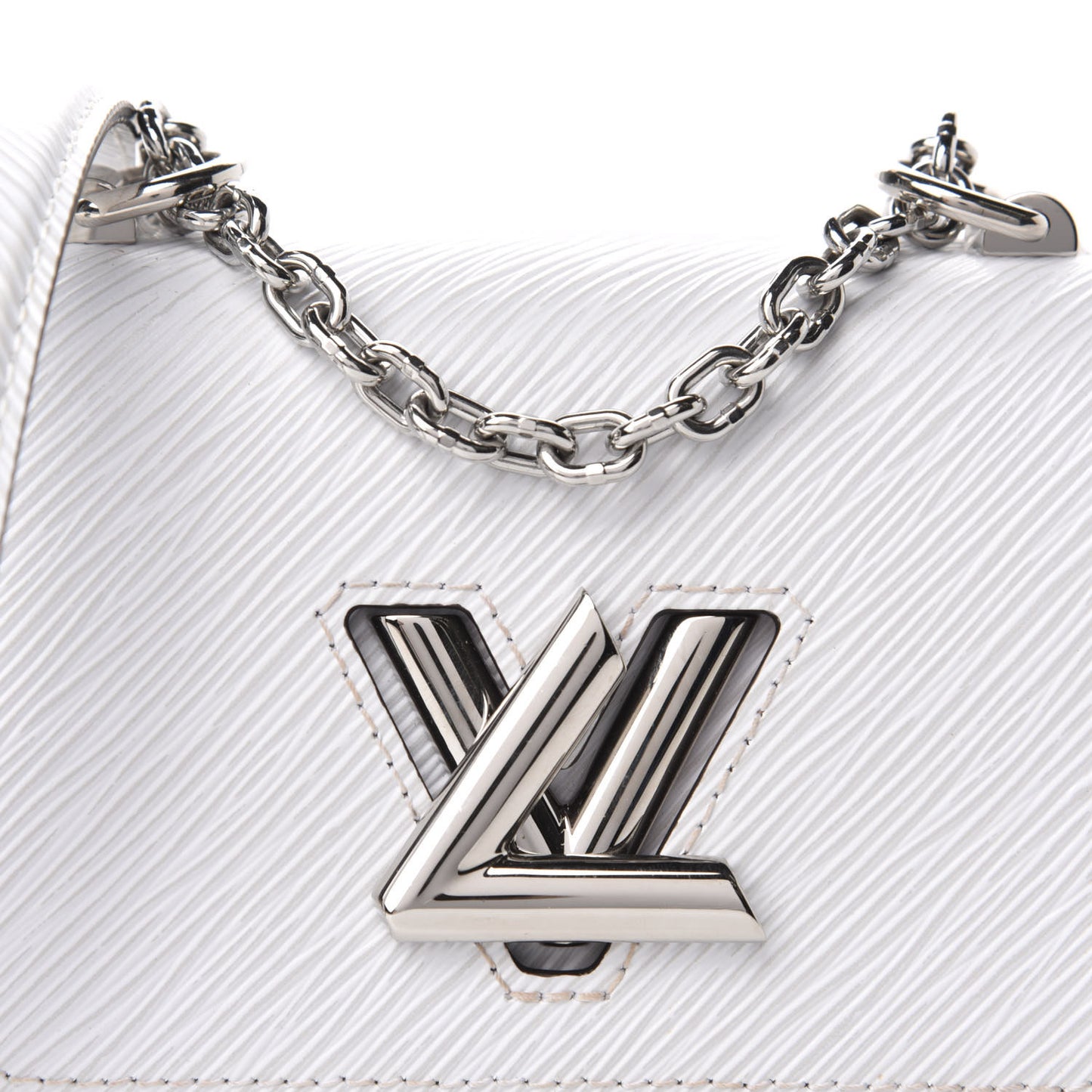 Epi Twist Shoulder Bag Mini White