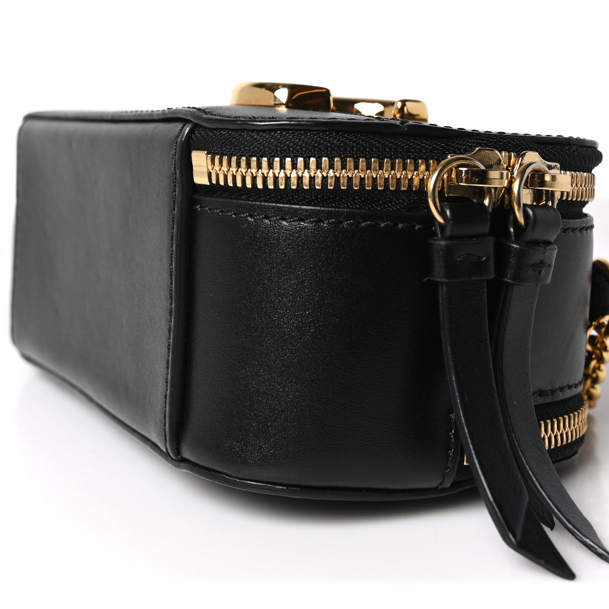 Chloe Shiny Calfskin Mini Vanity C Bag Black 11 of 11