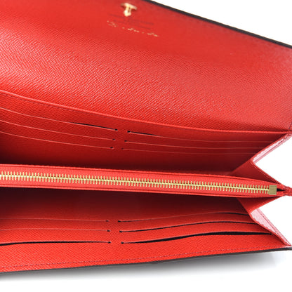 Louis Vuitton Monogram Sarah Wallet NM Coquelicot 5 of 7