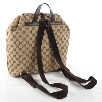 Gucci Monogram Backpack Dark Brown 3 of 10