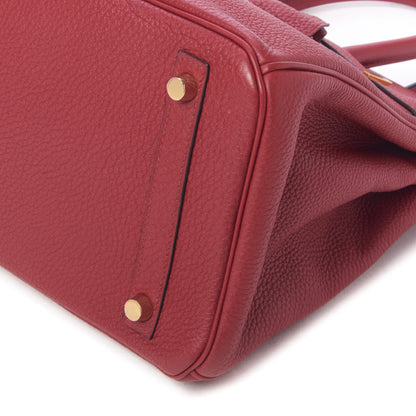 Hermes Togo Birkin 30 Rouge Grenat 8 of 31