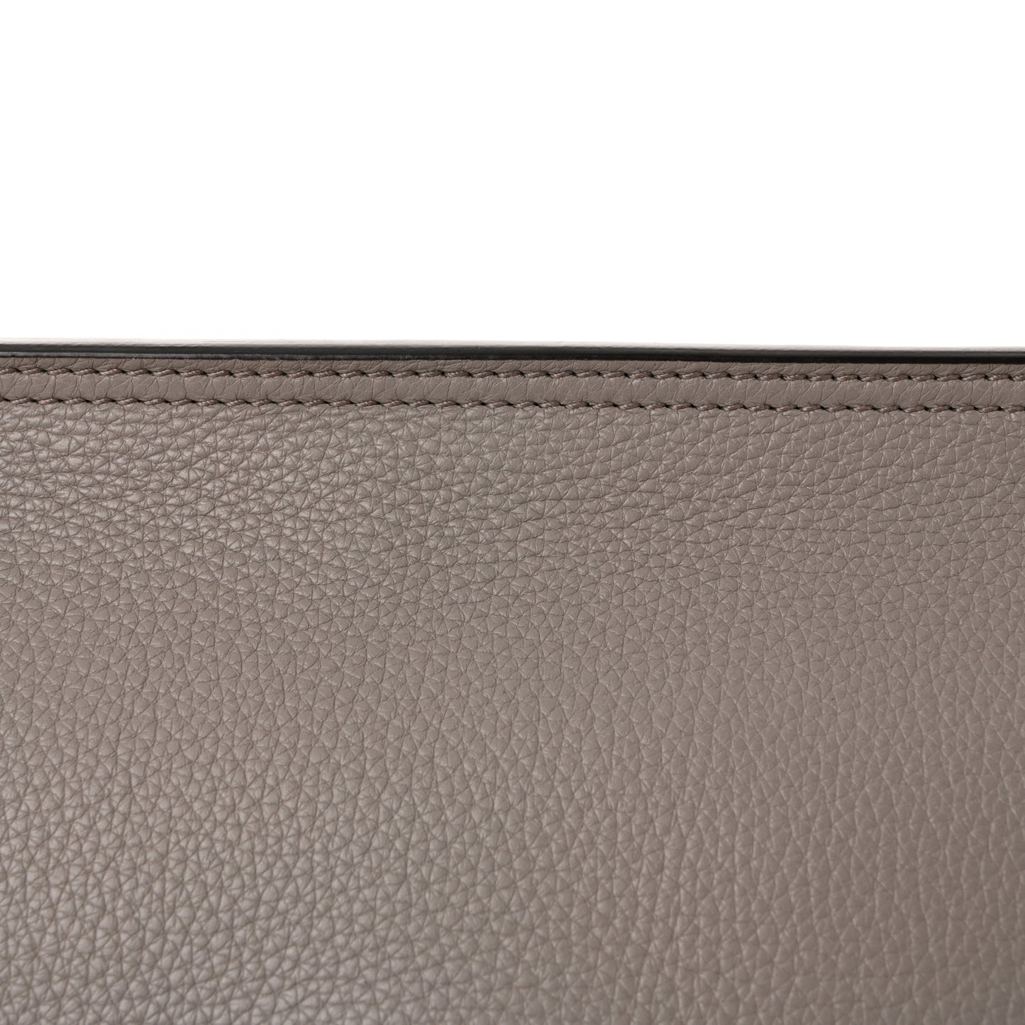 Cellarius Calfskin Medium Bamboo Daily Flap Shoulder Bag Storm Grey