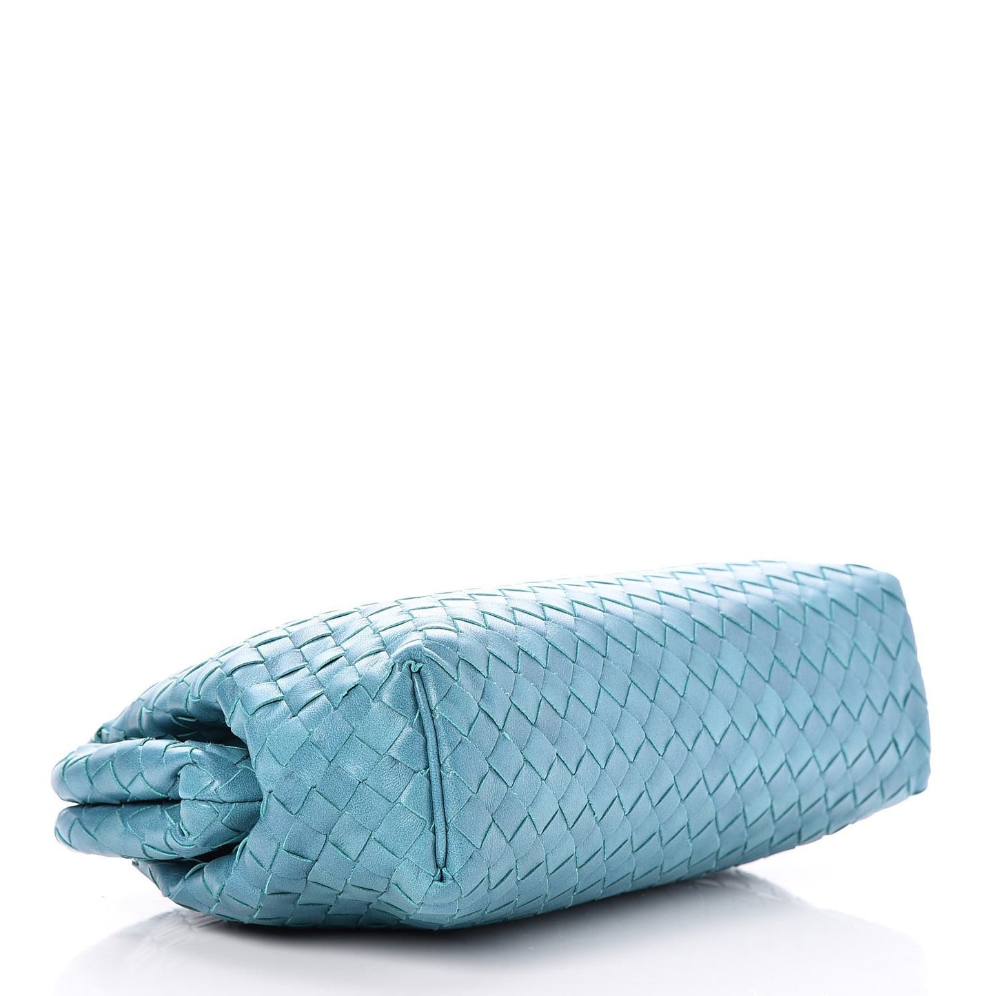 Nappa Intrecciato The Lauren 1980 Clutch Aqua