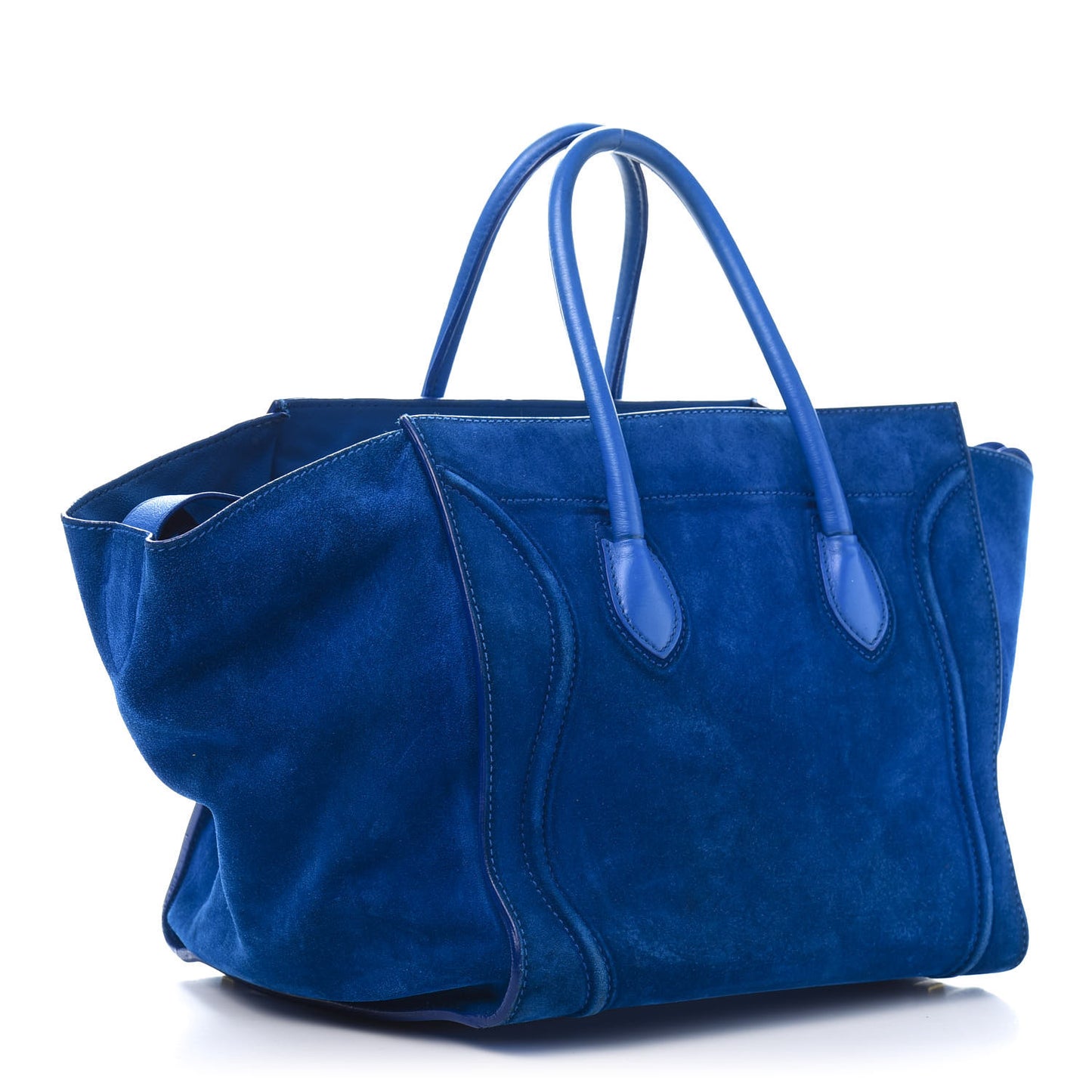 Suede Medium Phantom Luggage Royal Blue