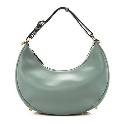 Fendi Vitello Grace Matte Small Fendigraphy Hobo Bag Menta 1 of 11