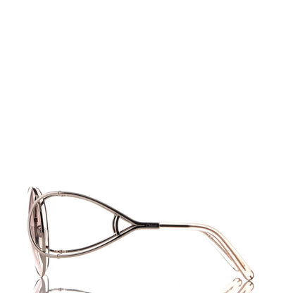 Chloe Jackson Oversized Round Sunglasses CE124S Turtledove 3 of 7