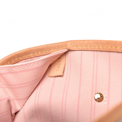Louis Vuitton Damier Azur Neo Neverfull MM Rose Ballerine 9 of 12