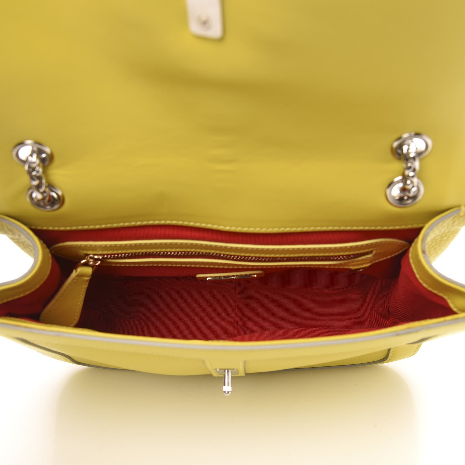 Christian Louboutin Calfskin Small Sweet Charity Shoulder Bag Mimosa 5 of 11