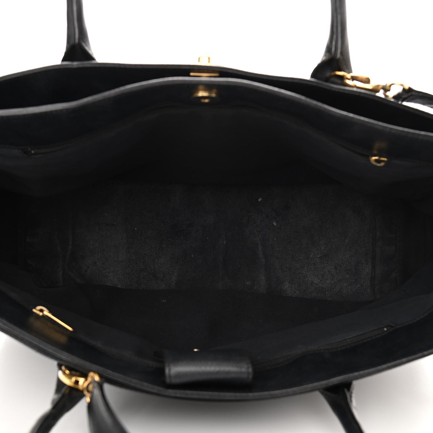 Caviar Cerf Executive Shopper Tote Black