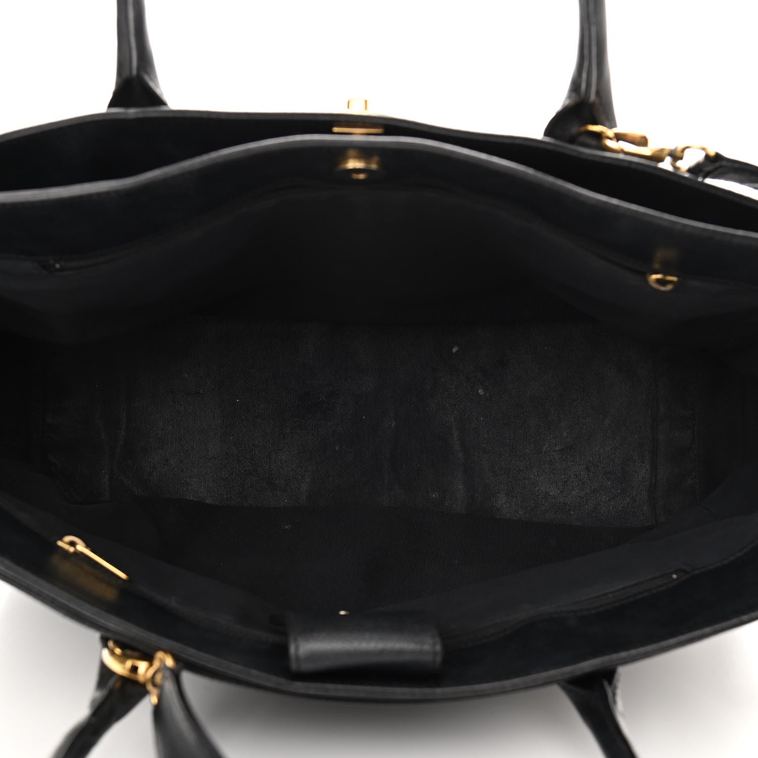 Chanel Caviar Cerf Executive Shopper Tote Black 5 of 10
