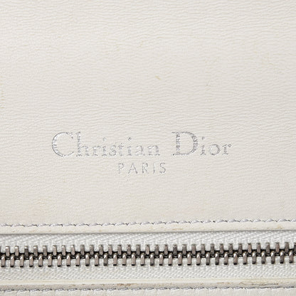 Christian Dior Patent Micro-Cannage Small Diorama Flap Bag White 8 of 17