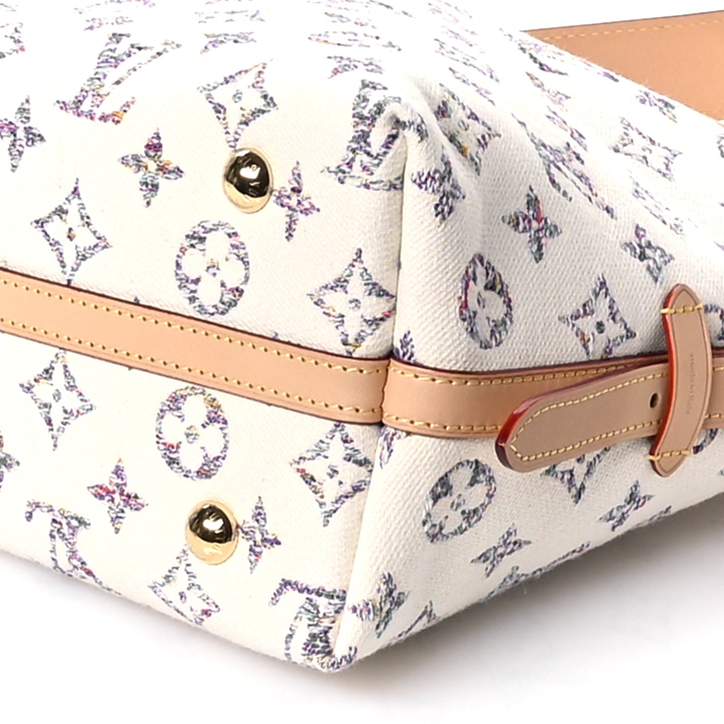 Monogram Jacquard CarryAll PM Multicolor Beige