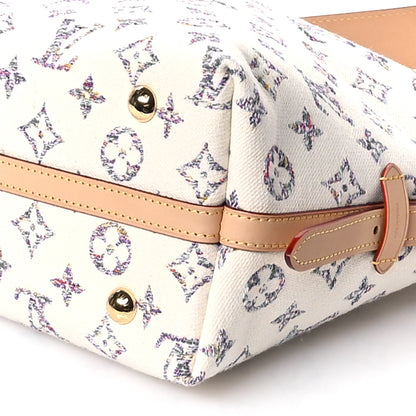 Louis Vuitton Monogram Jacquard CarryAll PM Multicolor Beige 11 of 12